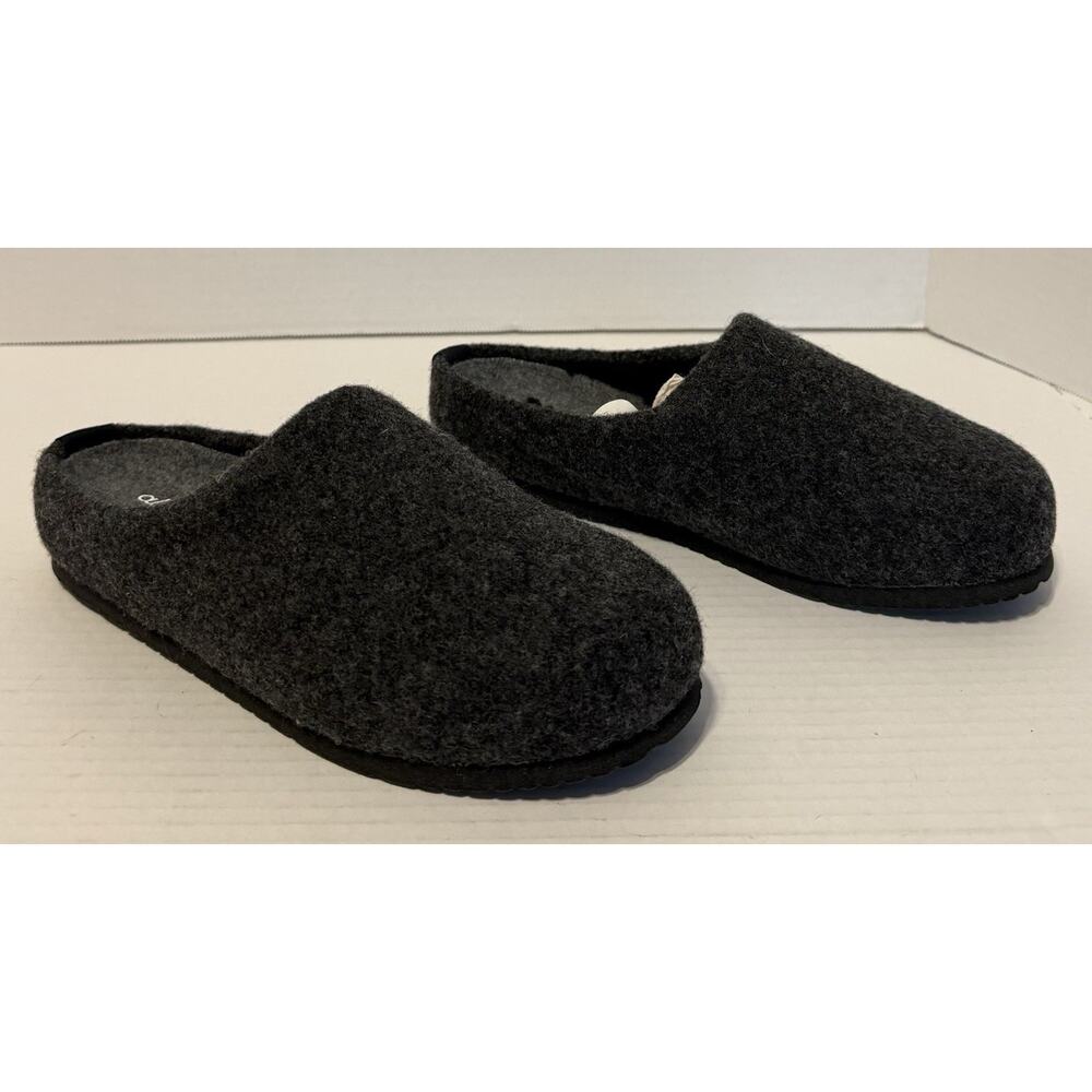 Allbirds Wool Slippers Unisex 4.5W 3M Casual Mule House Shoes Black NEW NIB